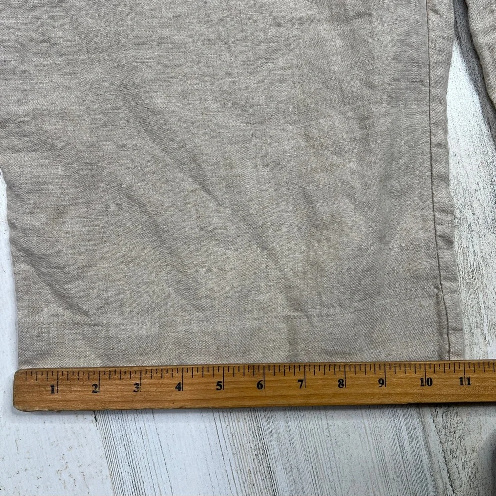 Tommy Bahama 100% Linen Pants Women's Size XL Pull-on Light Academia Lagenlook